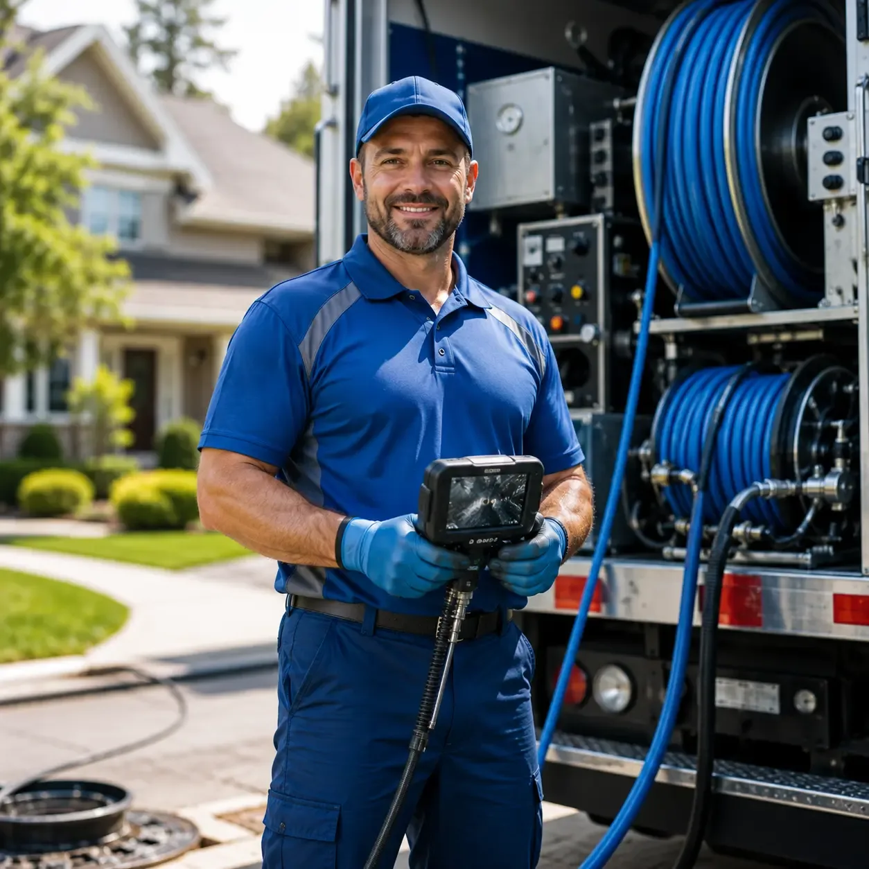 Local outdoor drain cleaning specialists in West Salem, IL